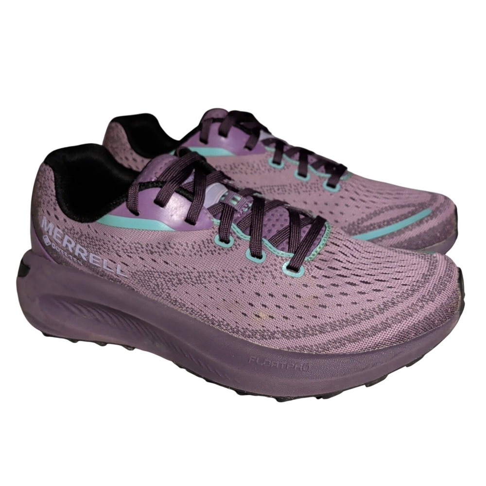 Merrell Morphlite Trail Shoes Womens Size 7 Running Sneakers Purple Athleisure